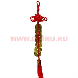 Подвеска "6 монет" 1,5см 20 шт/связка - фото 102137