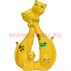 Кошачья семья (KL-1238) два цвета 20 см высота 48 шт/кор - фото 103645