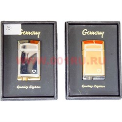 Зажигалка газовая Gemony (15) гладкая чистая цвета микс - фото 103742