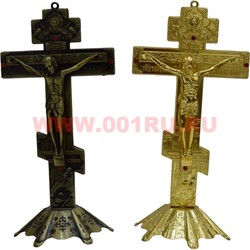 Крест металлический 15 см (3 цвета) YLP-108 - фото 104491
