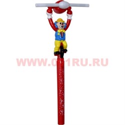 Игрушка «клоун 2 режима» со звуком (светится, крутится) - фото 104880