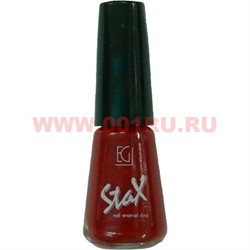 Лак для ногтей StaX 6 мл красных оттенков в ассортименте - фото 106198