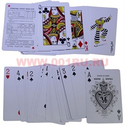 Карты игральные 54 Royalty (Тайвань) 12 шт/уп 144 шт/кор (100% пластик) - фото 107095