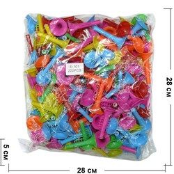 Игрушка Труба (дудит, свистит) цена за 200 шт (E-101) - фото 109815
