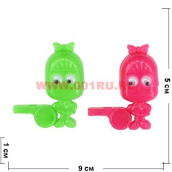 Игрушка Свисток «девочка» цена за 200 шт (E-99) - фото 109830