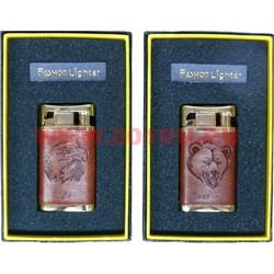 Зажигалка Fashion Lighter в коже с рисунками животных, птиц - фото 110501