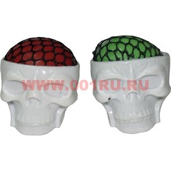 Лизун в сеточке в черепе 12 шт/упаковка - фото 110956