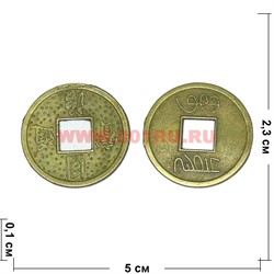 Игрушка для капсул «монета бронза 23 мм» 1000 шт/уп - фото 111079