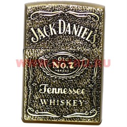 Зажигалка газовая Jack Daniel's (стилизация под бензиновую) 25 шт/бл - фото 111599