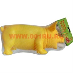 Игрушка "свинья" малая со звуком резиновая, 180 шт/кор - фото 112225