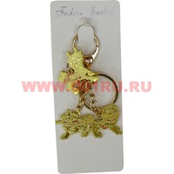Брелок Фен Шуй «Три небесных защитника» металлический - фото 112457