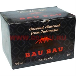 Кокосовый уголь для кальяна Bau Bau 96 кубиков 22x22 мм 1 кг - фото 112871