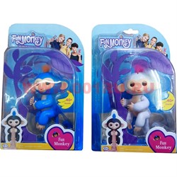 Funmonkey игрушка обезьянка на палец на 40 звуков - фото 113451
