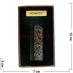 Зажигалка газовая Honest с узорами в ассортименте (HL-4639) - фото 114133