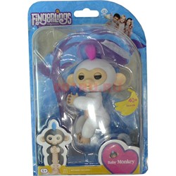 Funmonkey игрушка обезьянка на палец на 40 звуков - фото 114937