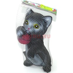 Котенок игрушка со звуком резиновая (913) - фото 115594