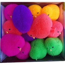 Игрушка «цыпленок» 12 шт/упаковка светящаяся - фото 117591