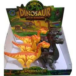 Игрушка музыкальная динозавр зауропод 6 шт/уп - фото 118655