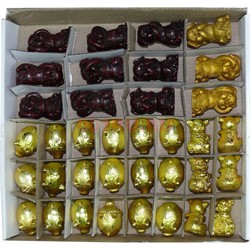 Свинка из полистоуна в ассортименте 36 шт/уп - фото 123502