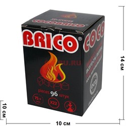 Уголь для калауда Cocobrico 22 мм 96 шт 1 кг - фото 129235