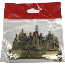 Магнит Москва 5 цветов (MS-02) металлический (год основания) - фото 129563