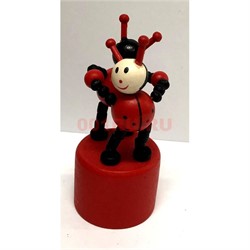 Игрушка деревянная «Божья коровка» - фото 130176
