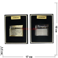 Зажигалка бензиновая Jobon (рисунки и цвета микс) - фото 132015