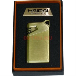 Зажигалка газовая Haipai «металл гладкая 3 цвета» - фото 132019