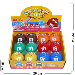Лизун мялка M&M's фигурный 24 шт/уп - фото 133943