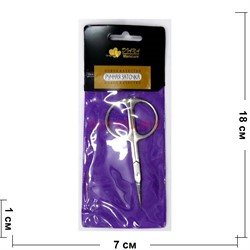 Ножницы маникюрные «Diana» 15cм ручная заточка - фото 134322
