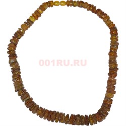 Бусы из необработанного янтаря крупные (25 р за грамм) - фото 134877