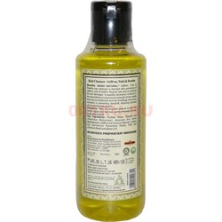 Шампунь khadi «Saffron, Tulsi & Reetha» (Индия) из натуральных компонентов - фото 135630