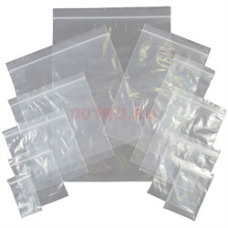 Фасовочные пакеты 500 шт Гриппер Zip Lock 10х10 см 70 мкм - фото 136224