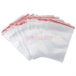 Фасовочные пакеты 100 шт Гриппер Zip Lock 25х35 см - фото 136244
