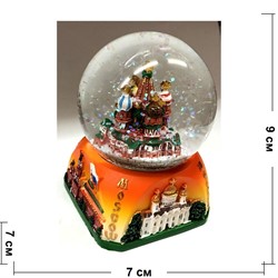 Шар стеклянный (MS-219) с изображением Москвы - фото 137490