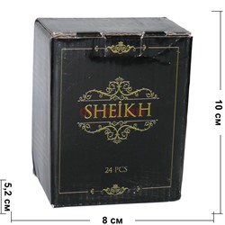 Уголь для кальяна Sheikh 24 кубика 250 гр - фото 138948