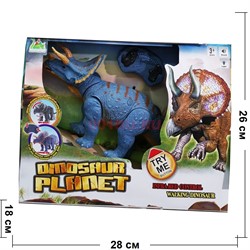 Игрушка музыкальная Трицератопс на пульте - фото 143287
