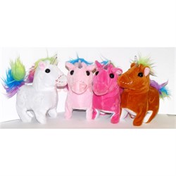 Игрушка со звуком Пони светящаяся прыгающая - фото 144918