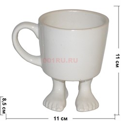 Кружка на ножках - фото 147055