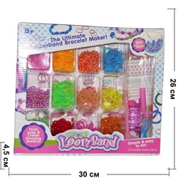 Набор резиночек Colorful Loom Band 12 видов - фото 147124