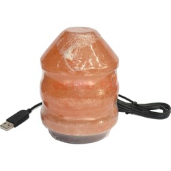 Лампа солевая с питанием от USB "торшер" 12x9 см - фото 148205
