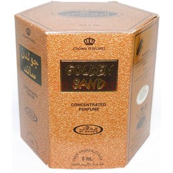 Масляные духи Al-Rehab «Golden Sand» 6 мл мужские 6 шт/уп - фото 150153