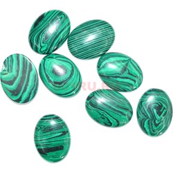 Кабошоны 20x30 мм овал из малахита - фото 150907