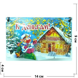 Шкатулка деревянная Бык Символ 2021 года - фото 153054