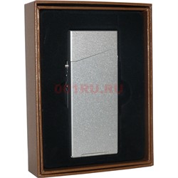 Портсигар с зажигалкой Dinghao 10 слим с USB зарядкой - фото 153931