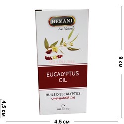 Масло эвкалипта «Hemani» 30 мл Eucalyptus Oil - фото 157148