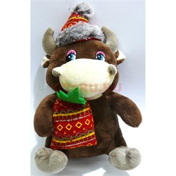Мягкая игрушка Бык с мешком (KL-3193) Символ 2021 года 6 шт/уп - фото 157213