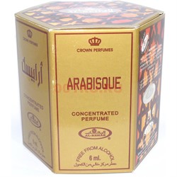 Масляные духи Al-Rehab «Arabisque» 6 мл мужские 6 шт/уп - фото 159569