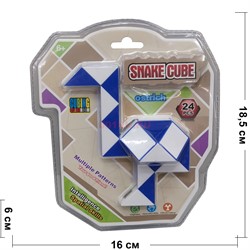 Змейка кубик 24 сегмента Ostrich Snake Cube - фото 159840