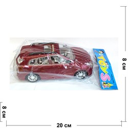Машинка игрушечная красная Champion инерционная - фото 167744